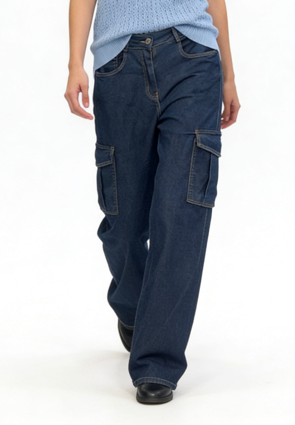 JEANS a PANTALONE cargo