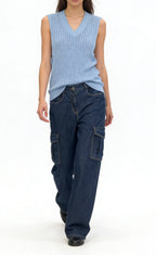 JEANS a PANTALONE cargo
