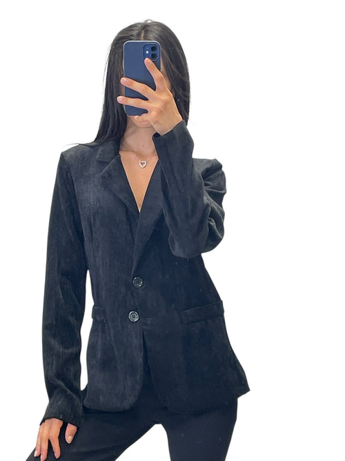 Blazer in velluto