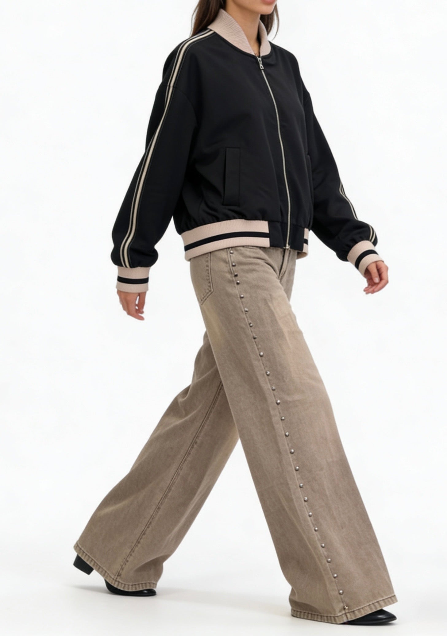 LUMINA giubino con zip
