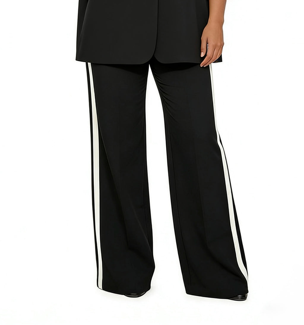 PANTALONE con striscia di lato
