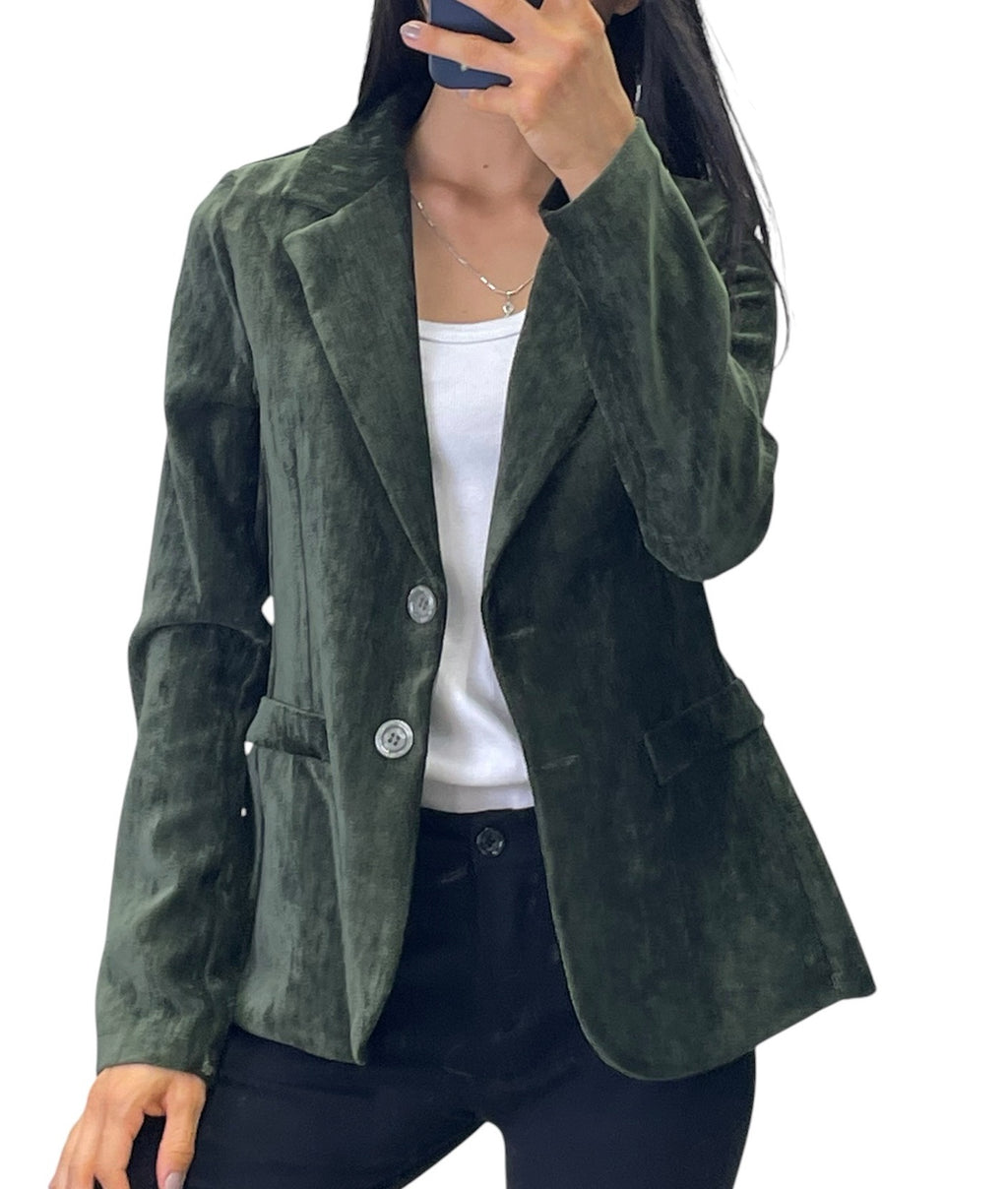 Blazer in velluto