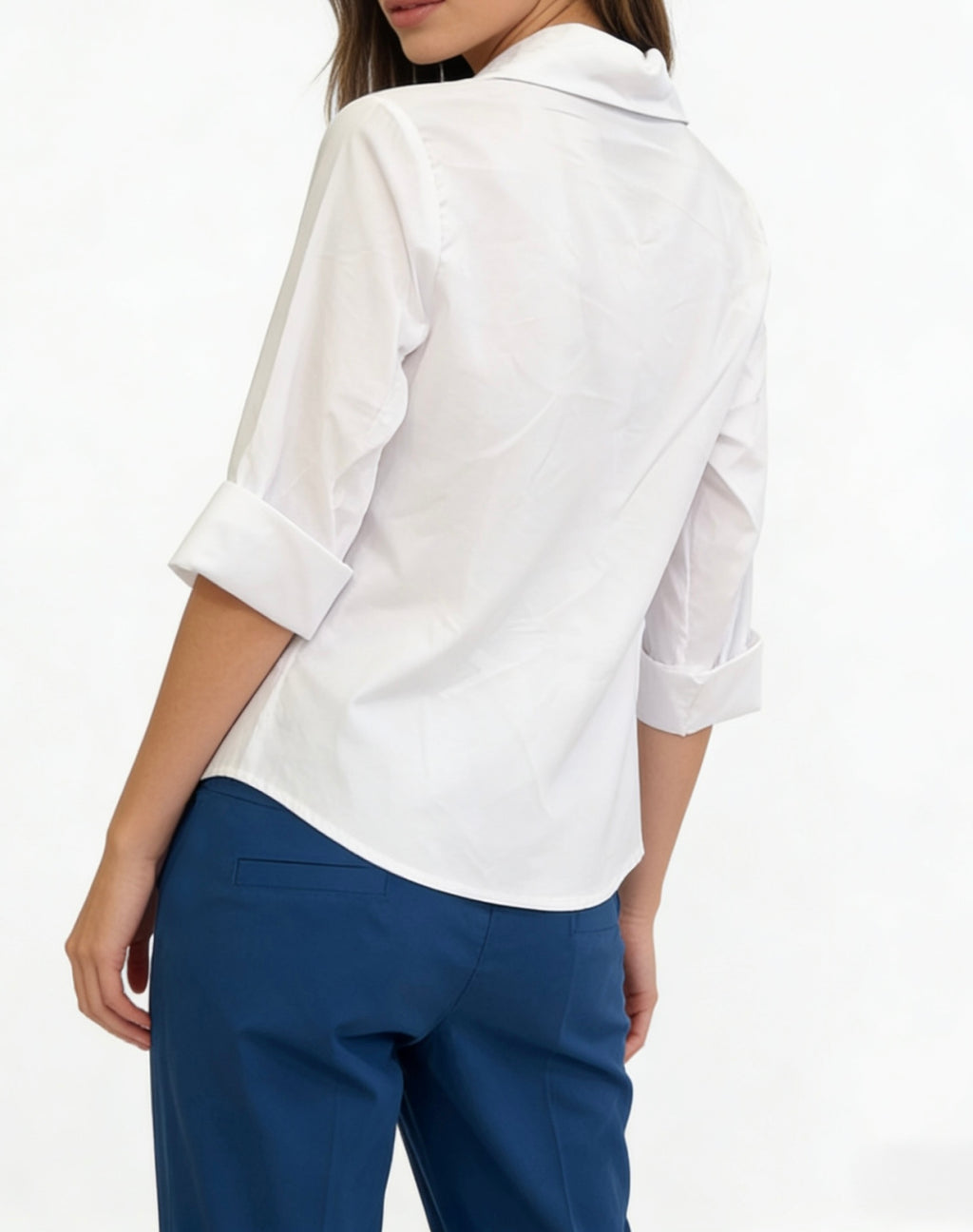 CAMICIA SAGOMATA TESSUTO NUOVO（tipo tessuto camicia da uomo ）