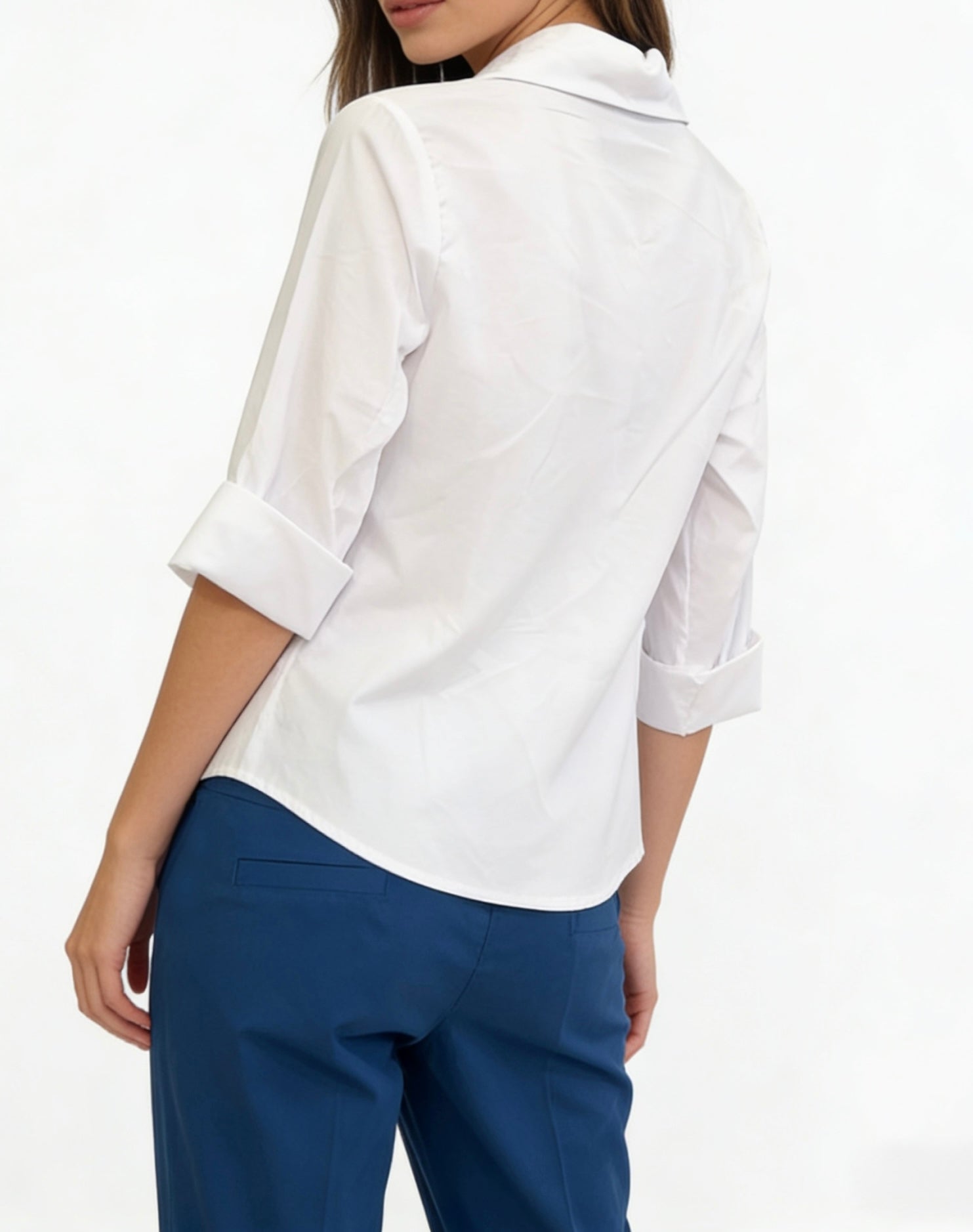 CAMICIA SAGOMATA TESSUTO NUOVO（tipo tessuto camicia da uomo ）