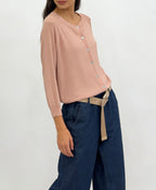 CARDIGAN semplice in filo di viscosa