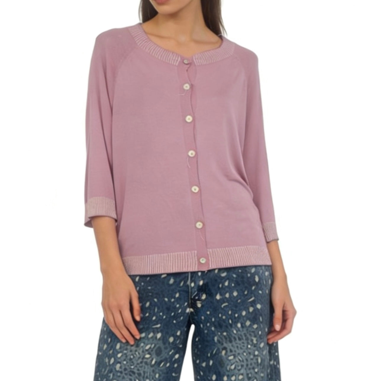 CARDIGAN in filo di viscosa