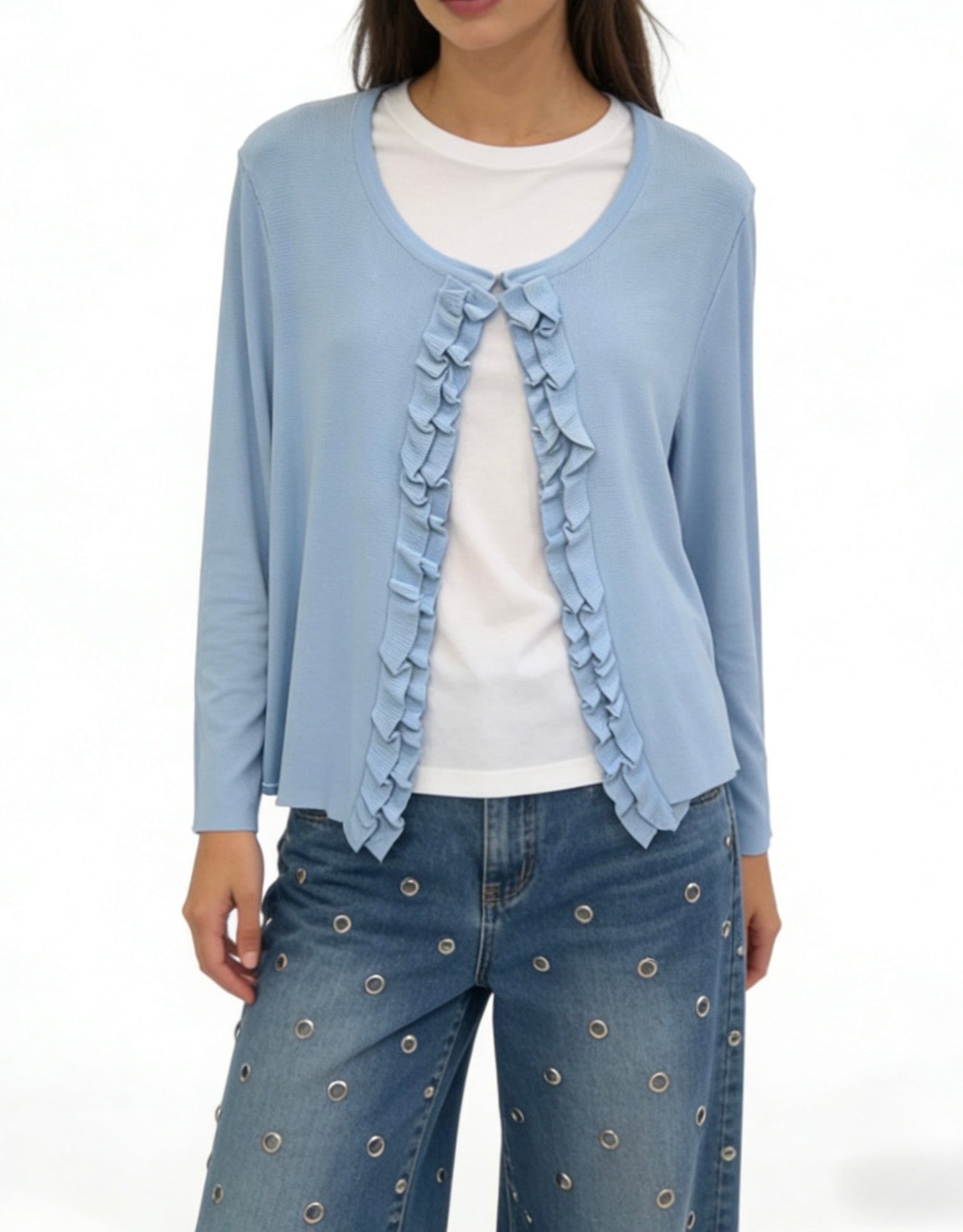 CARDIGAN in filo di viscosa