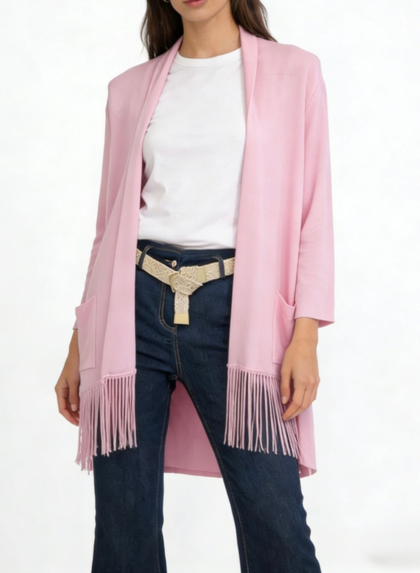 CARDIGAN con flange avanti