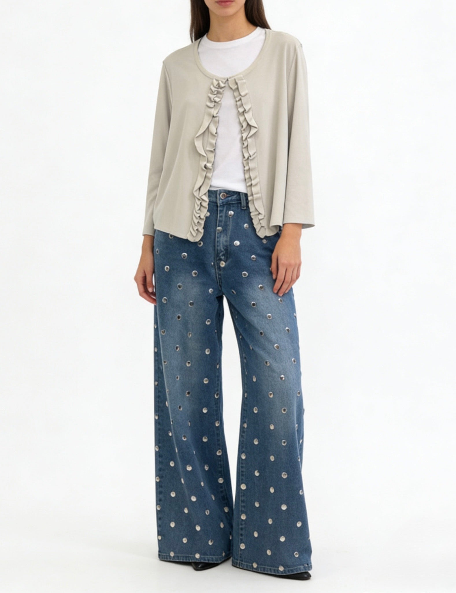 JEANS con borche