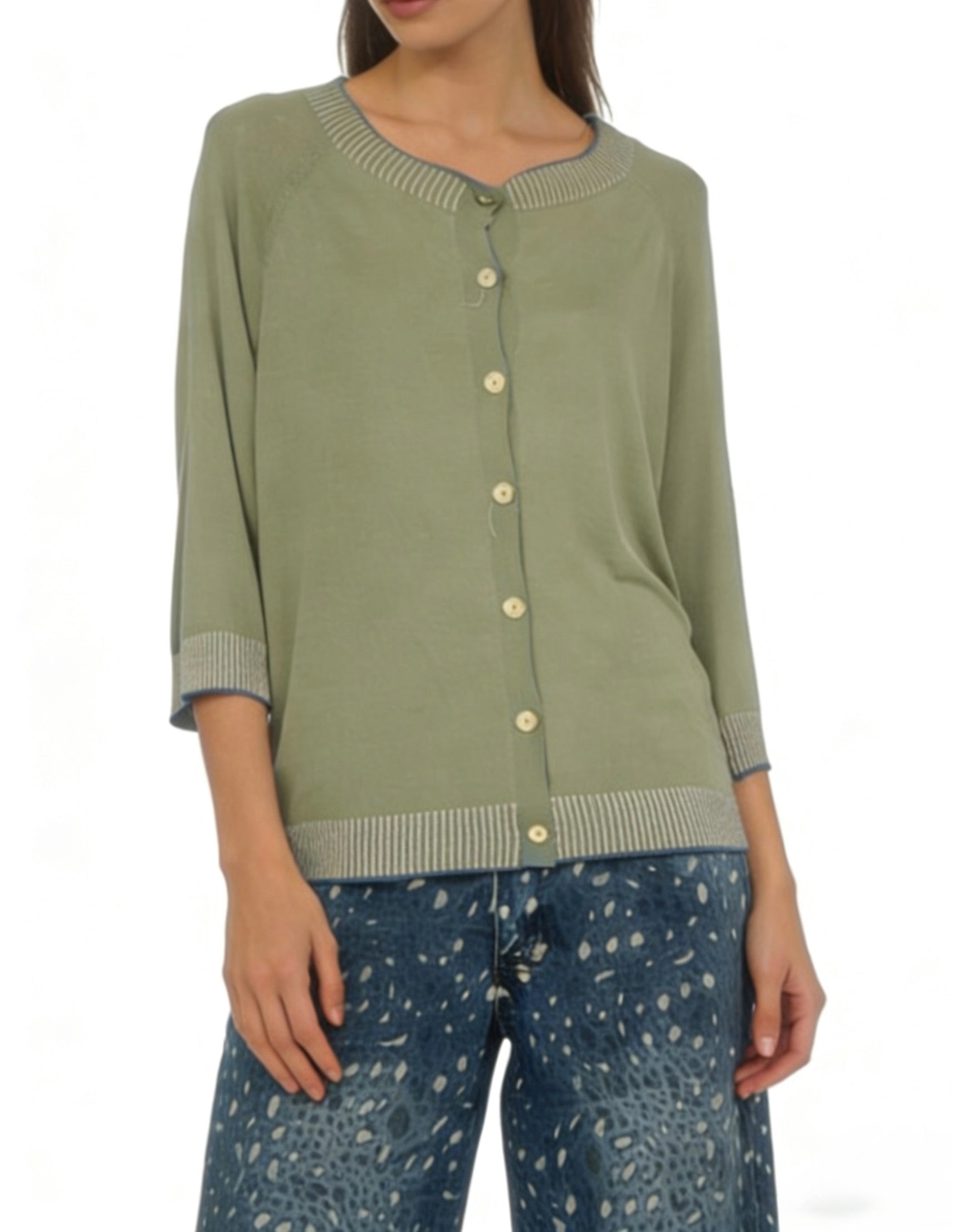 CARDIGAN in filo di viscosa