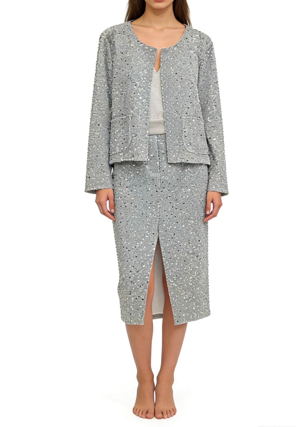 GONNA lavorato avanti dietro semplice