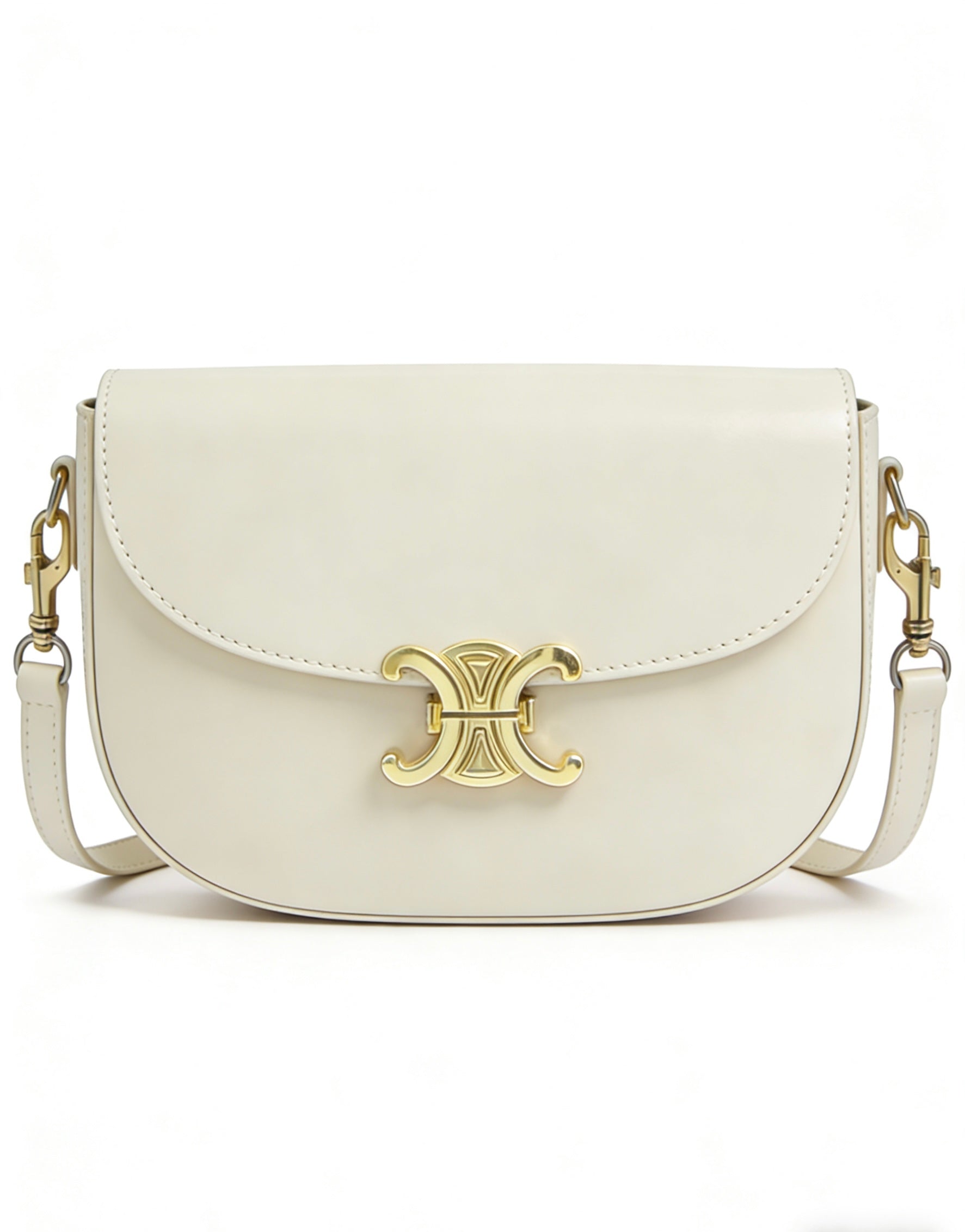 Pochette a mano tracolla in pelle