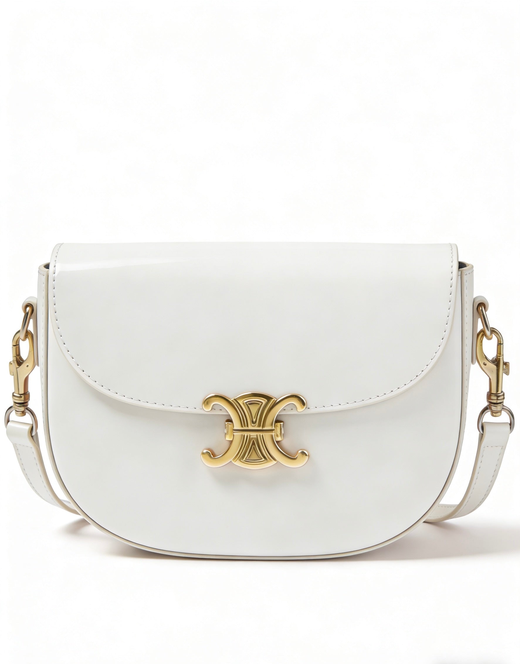 Pochette a mano tracolla in pelle