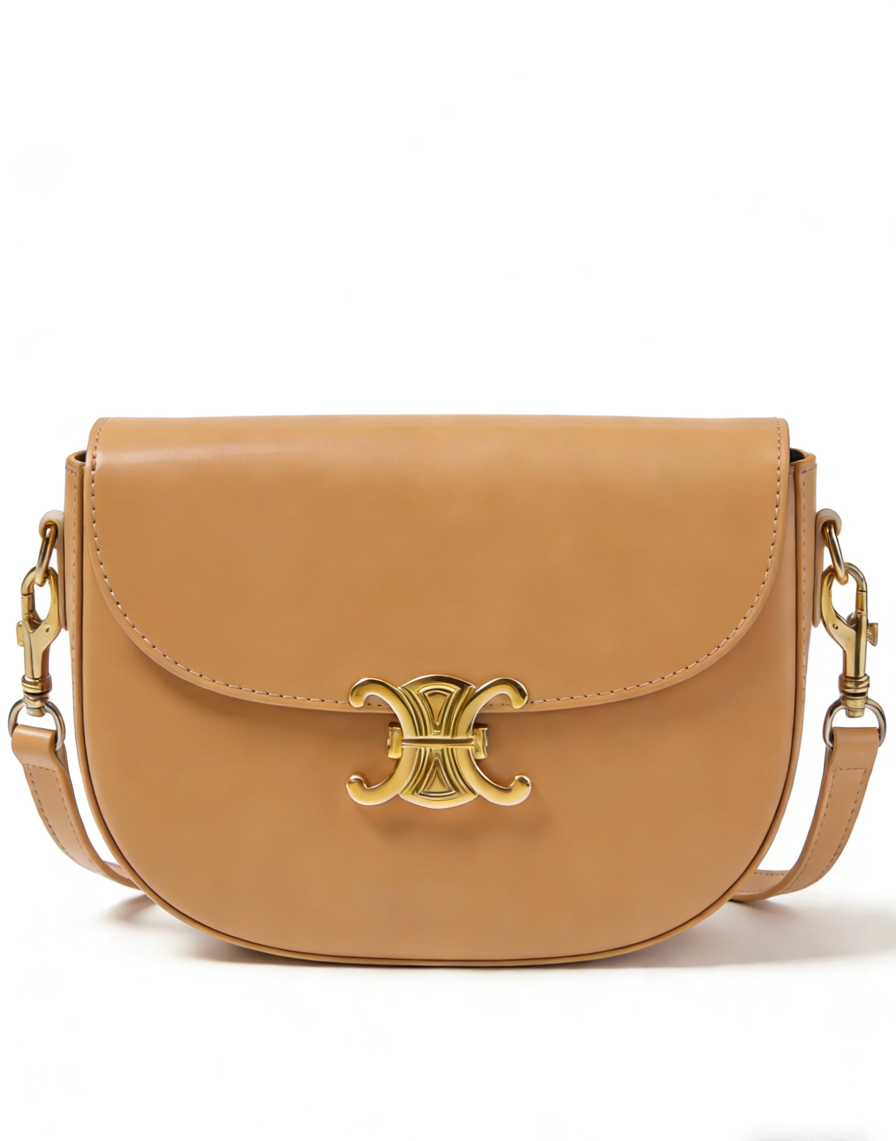 Pochette a mano tracolla in pelle