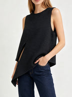 CANOTTA a GILE PARTICOLARE con zip dietro