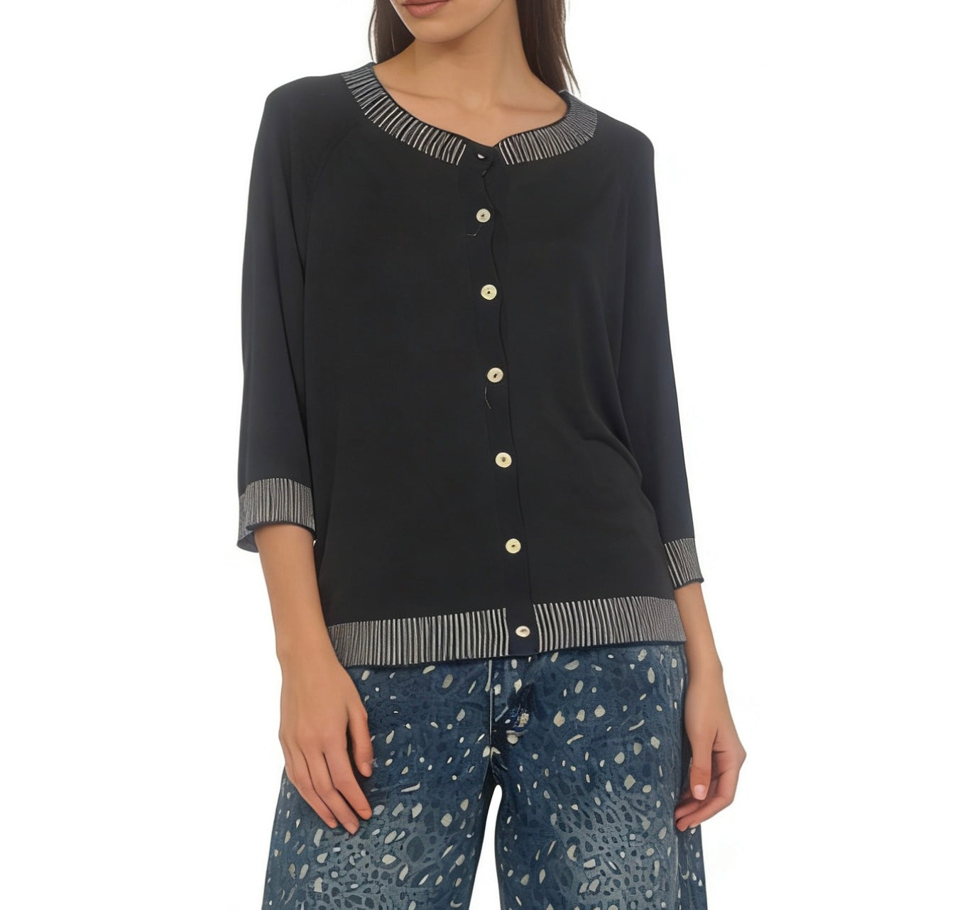 CARDIGAN in filo di viscosa