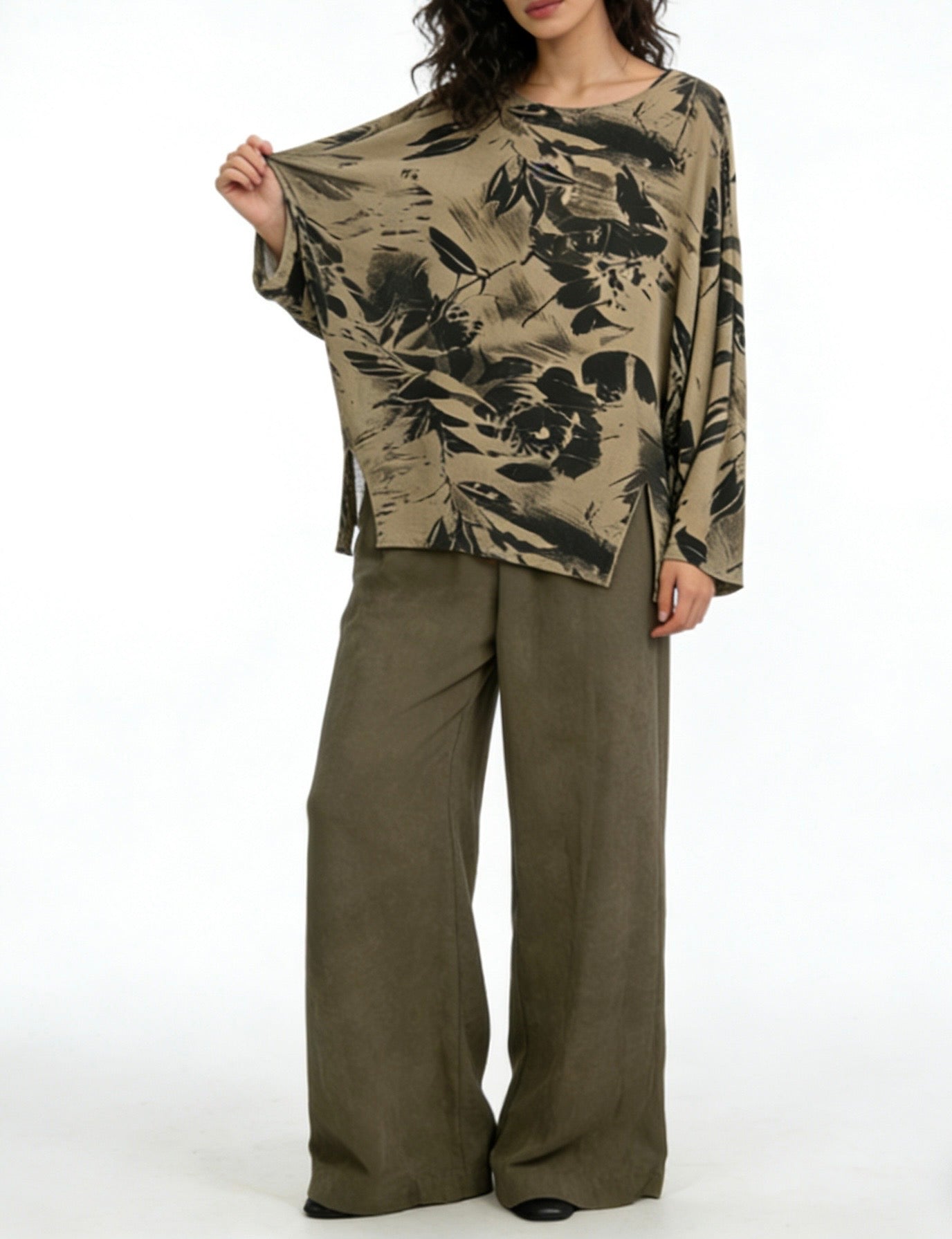 WENDY TRENDY maglia in tessuto leggero