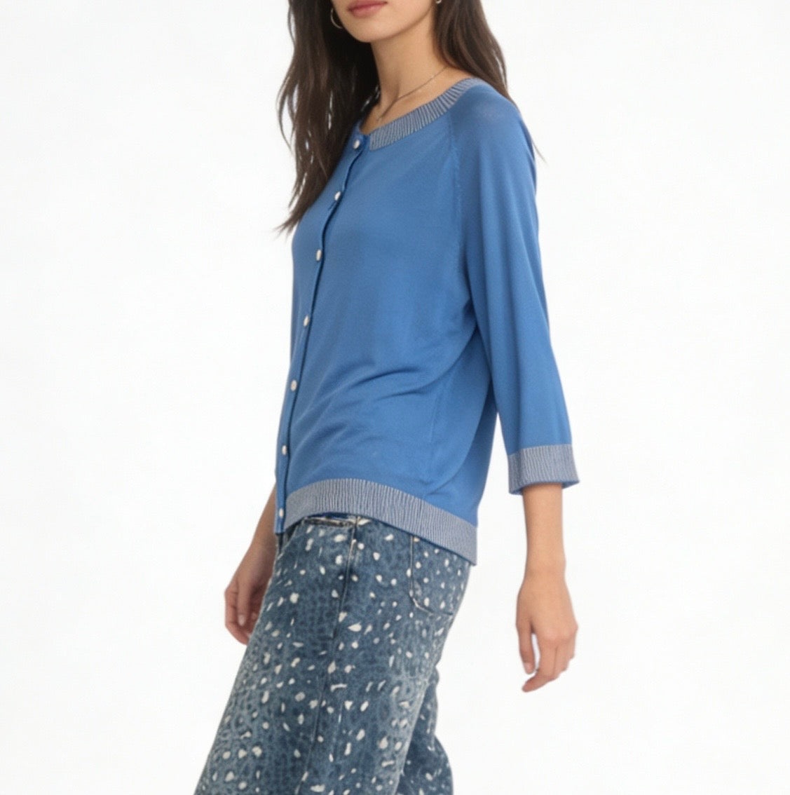CARDIGAN in filo di viscosa