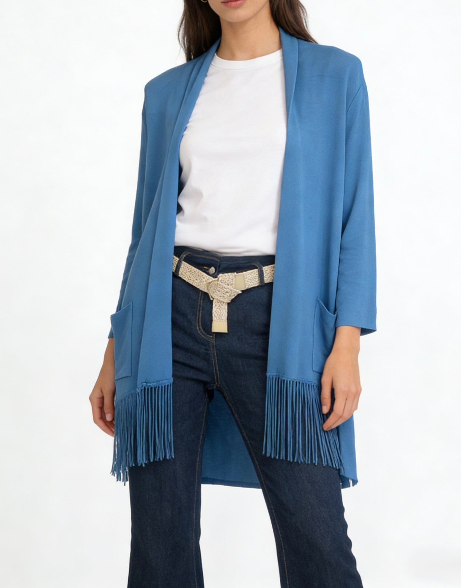 CARDIGAN con flange avanti