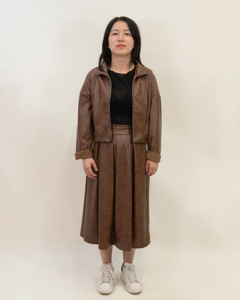 Pleated skirt