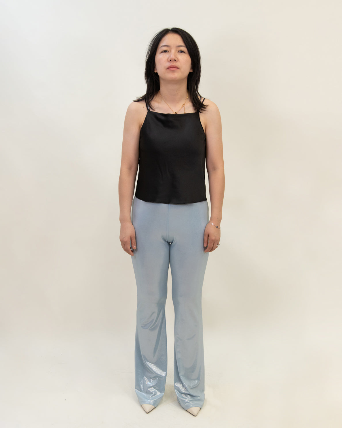 Pantalone metalizzato