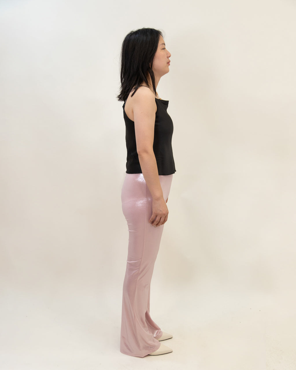 Metallic trousers