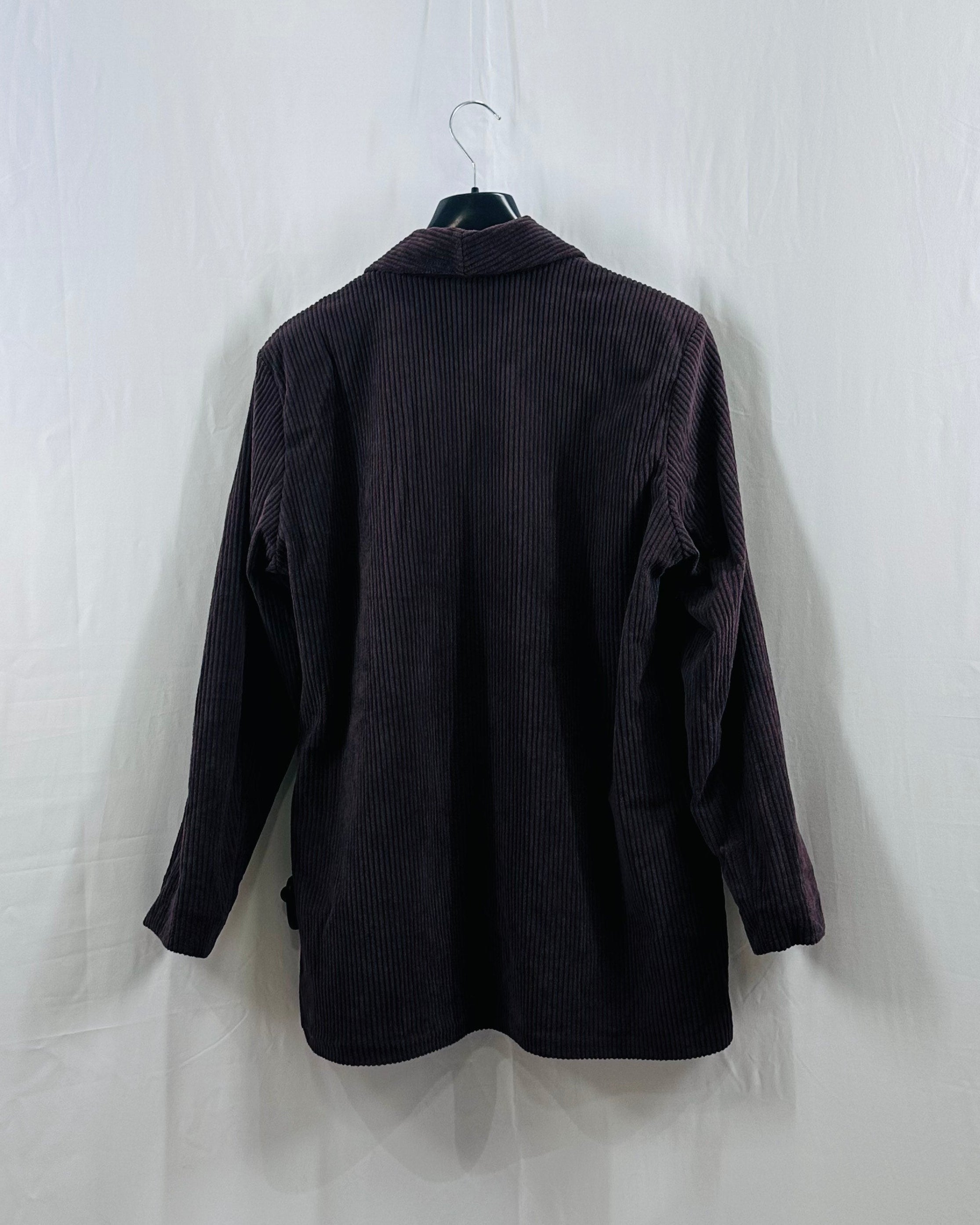 Blazer in velluto a coste