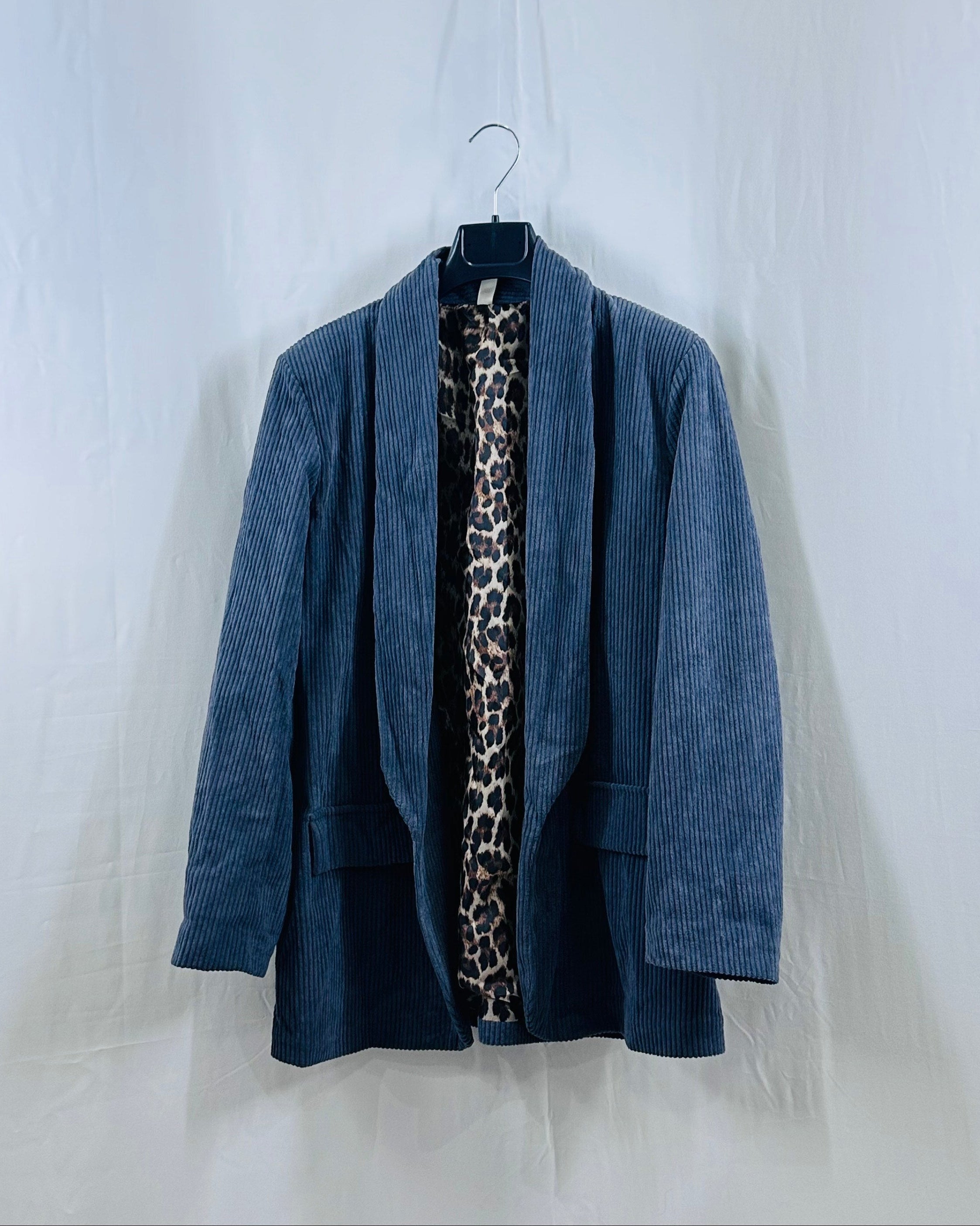 Blazer in velluto a coste