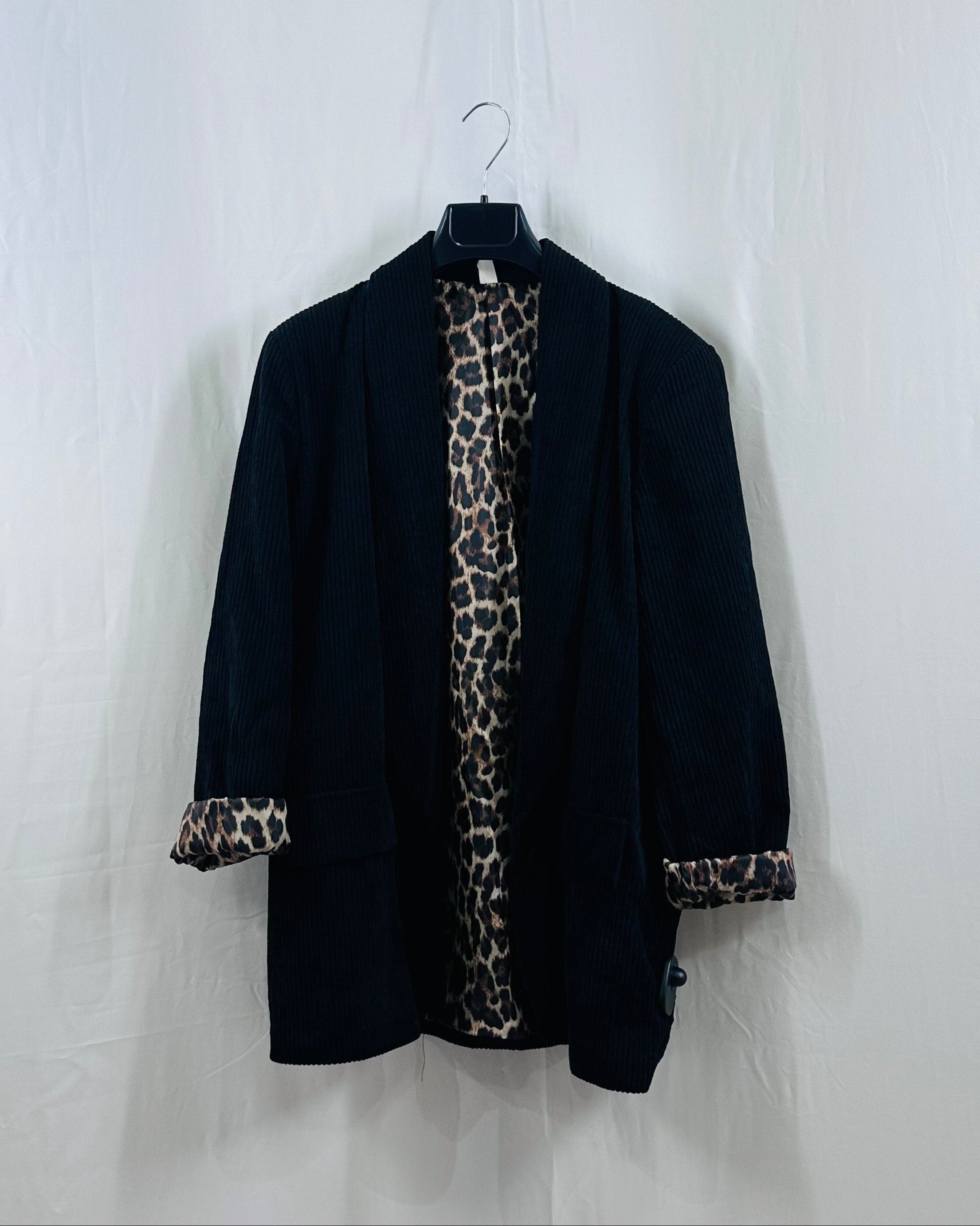 Blazer in velluto a coste