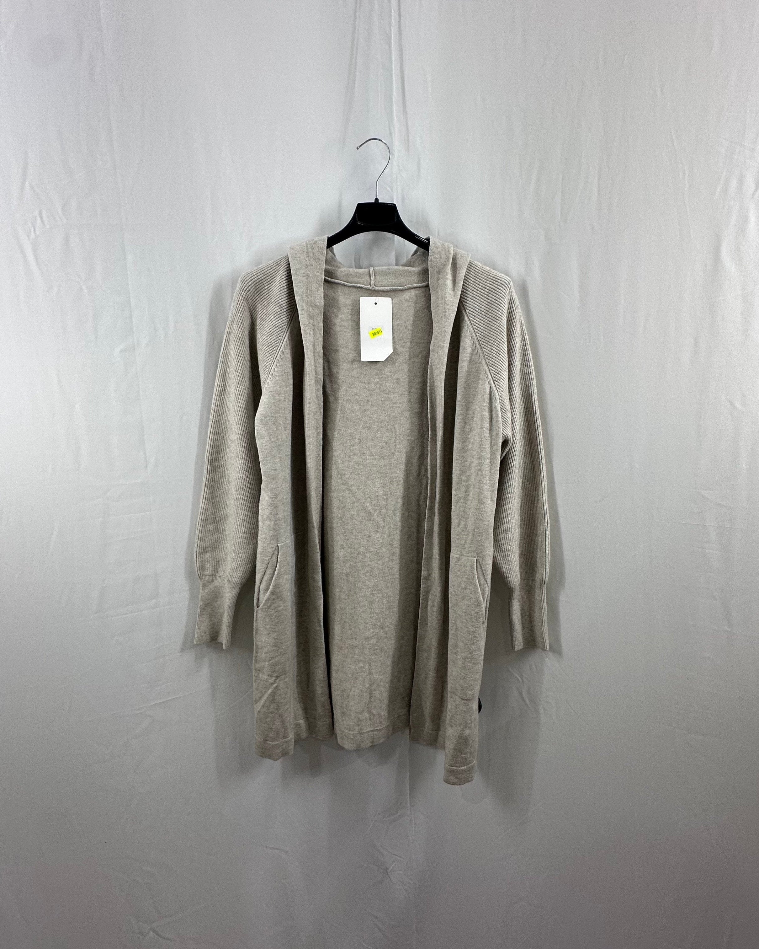 Cardigan lungo con cappuccio