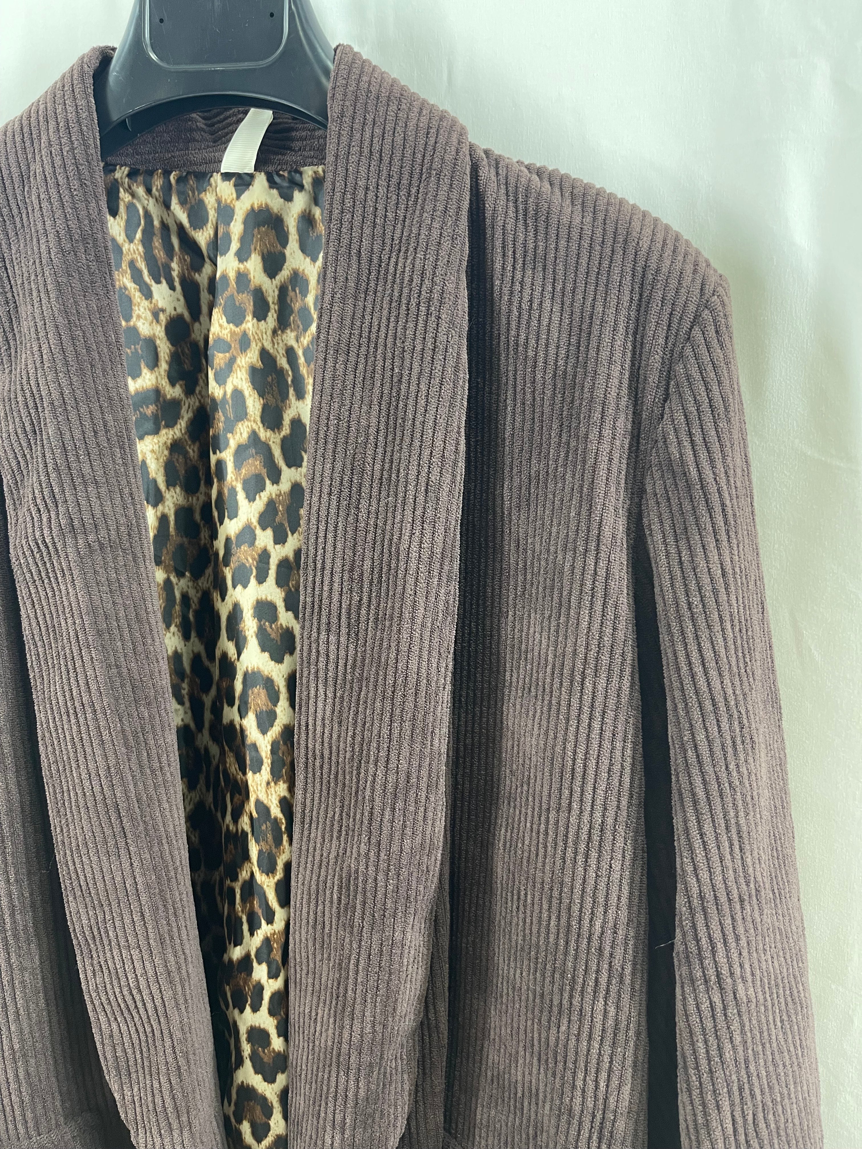 Blazer in velluto a coste