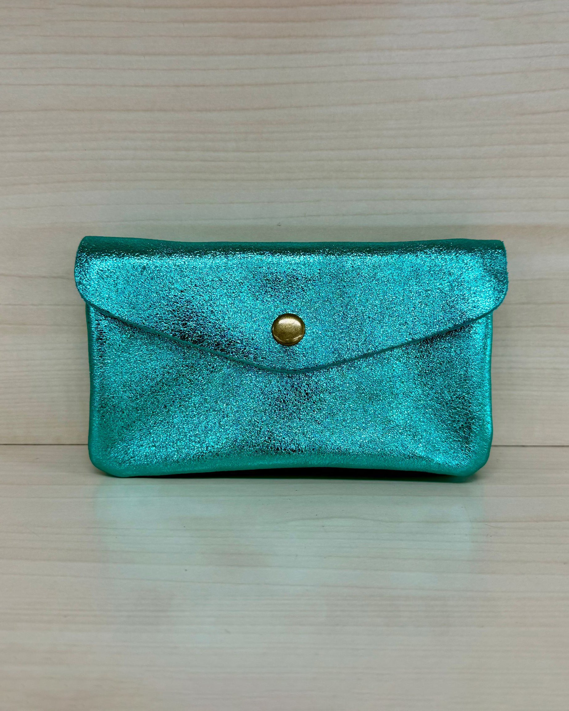 Pochette in vera pelle