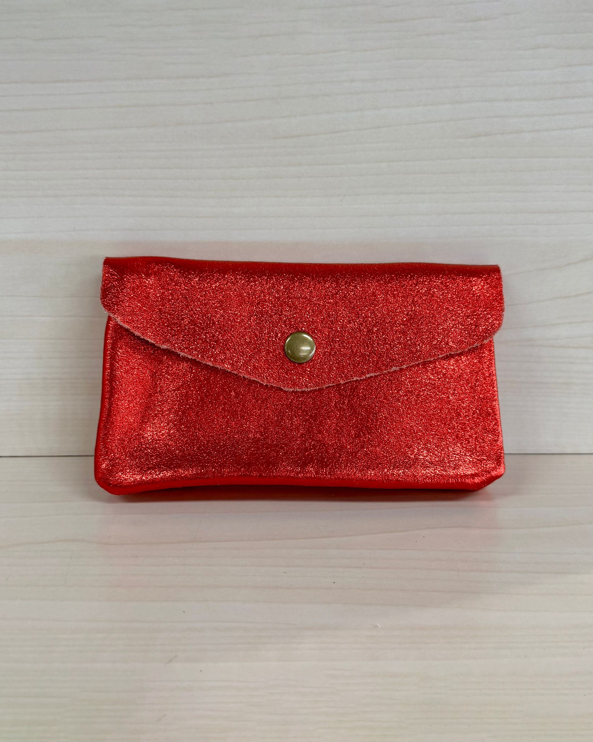 Pochette in vera pelle