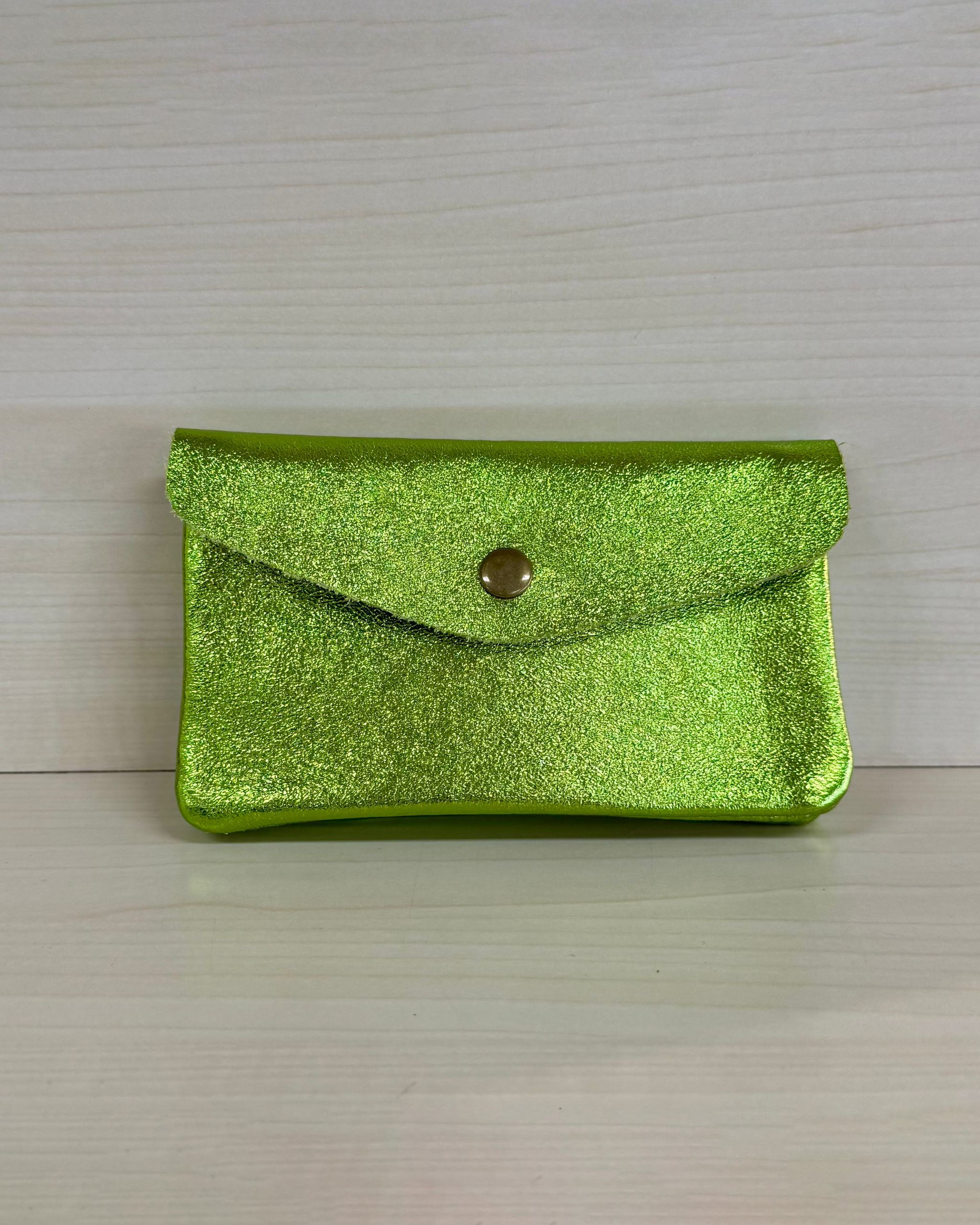 Pochette in vera pelle