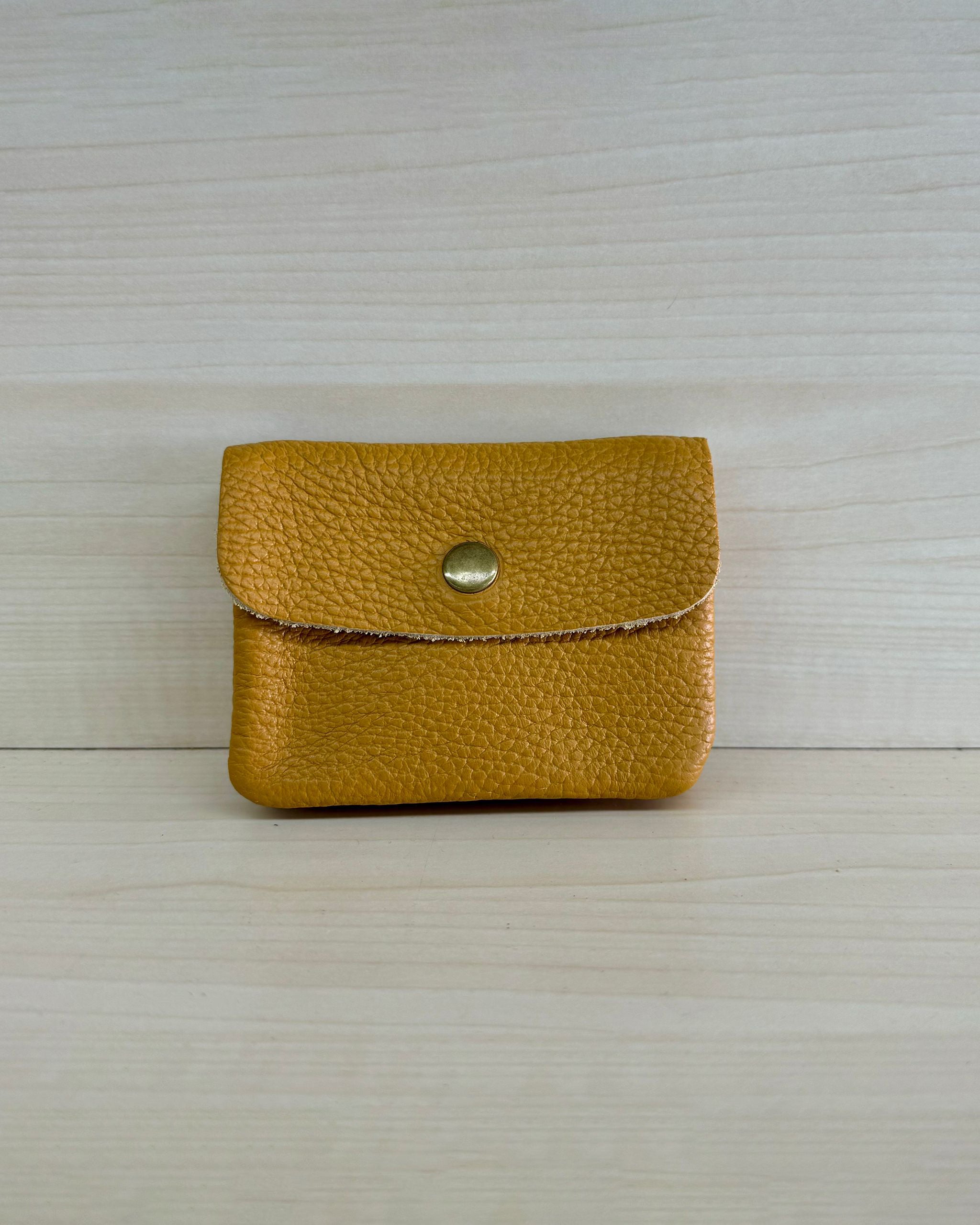 Portamonete in vera pelle