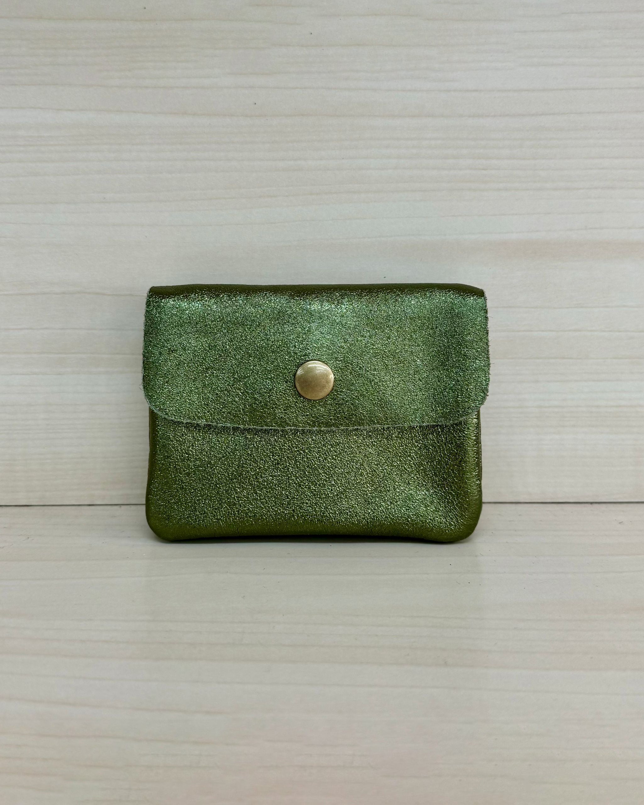 Portamonete in vera pelle