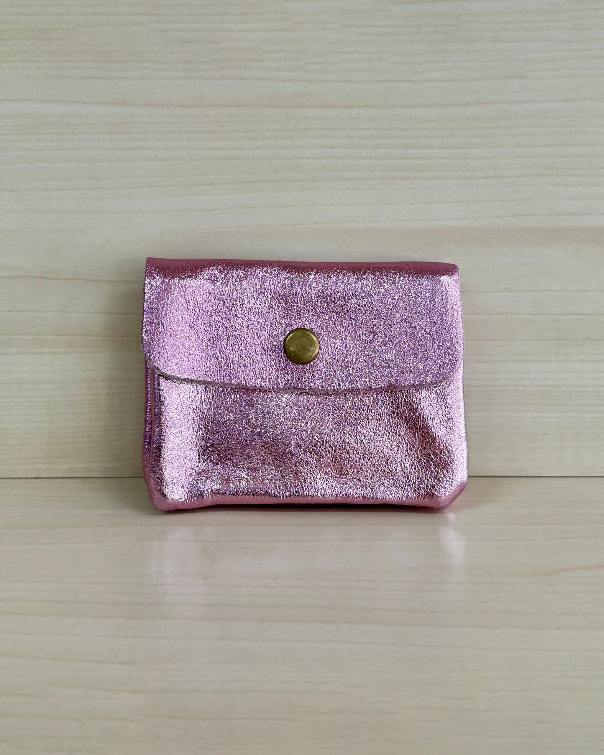 Portamonete in vera pelle