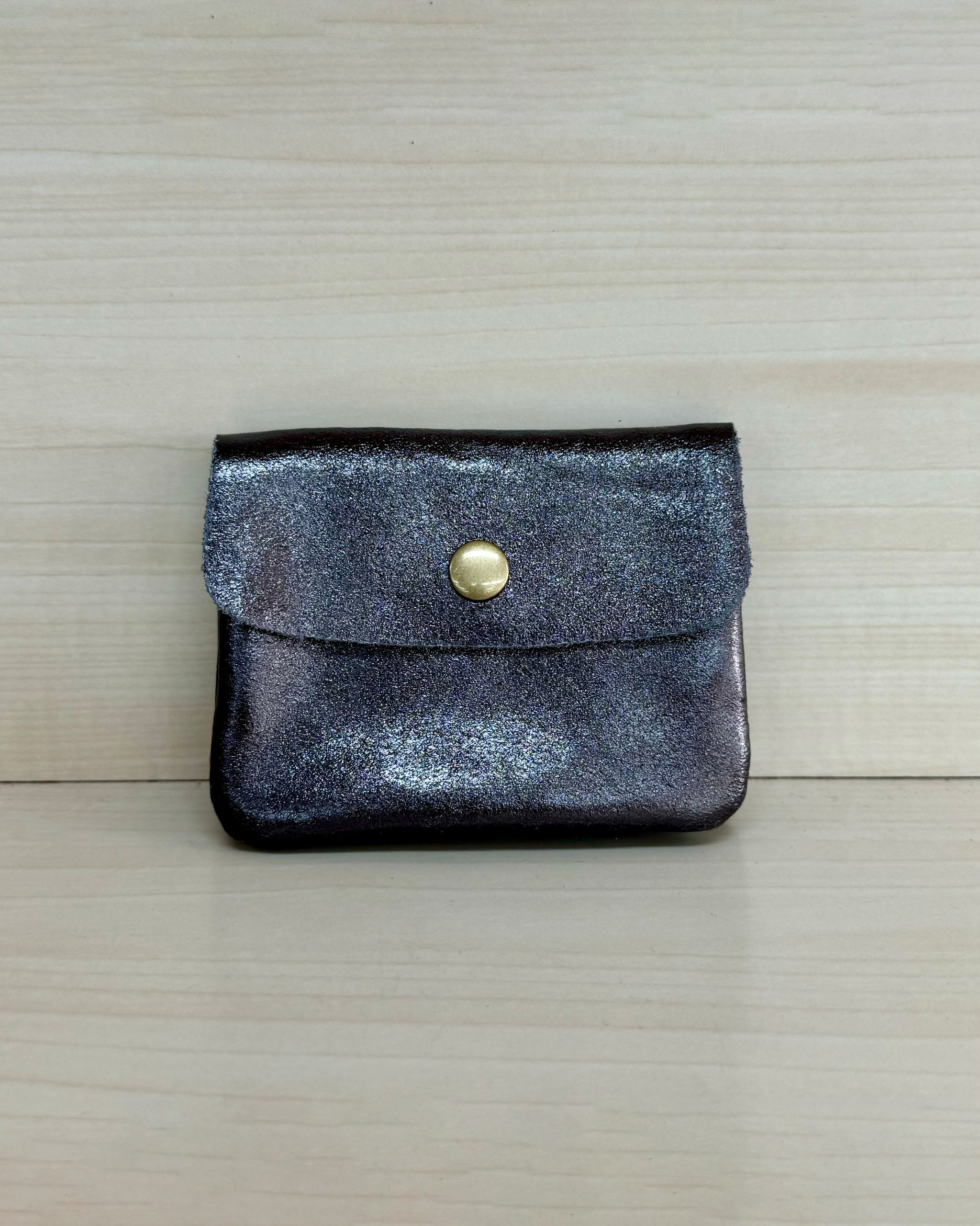 Portamonete in vera pelle